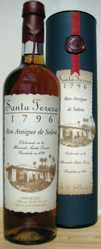 Santa Teresa "1796 Antiguo de Solera" (Alte Ausstattung)