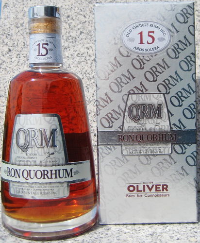 Quorhum Rum QRM 15 Anos Solera