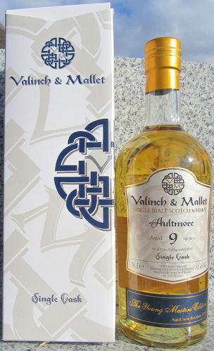 Aultmore 9 Jahre (Valinich & Mallet) "Young Masters Edition"
