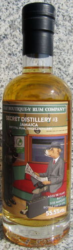 Secret Distillery 14 Jahre #3 Jamaica (That Boutique-y Rum Company) "Pot Still Rum - Batch 2"