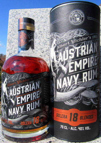 Austrian Empire Navy Rum - Solera 18 Blended