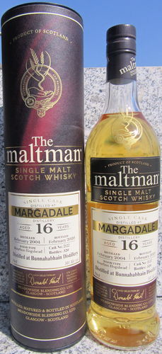 Margadale (Bunnahabhain) 2004/20 (Meadowside Blending Co. Ltd.) "The Maltman"