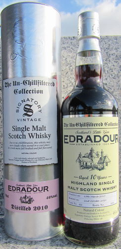 Edradour 2012/22 (Signatory) "Un-Chillfiltered Collection"