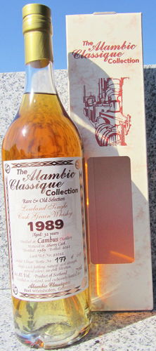 Cambus 1989/21 (Alambic Classique) "Rare & Old Selection"