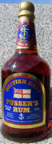 Pussers Rum 109 Proof