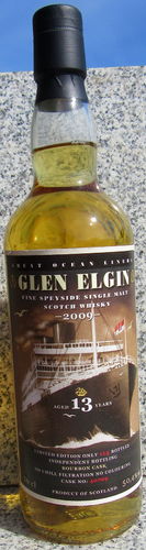 Glen Elgin 2009 (JWWW) "Great Ocean Liners - Whisky Fair Limburg 2023"