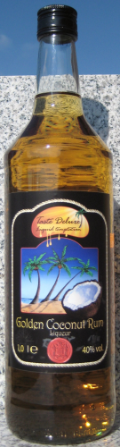 Golden Coconut Rum Liquer - Taste Deluxe - Liter