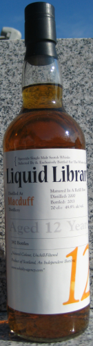 Macduff 2000/13 (The Whisky Agency) "Liquid Library"