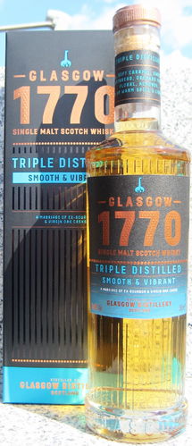 Glasgow Distillery 1770 "Triple Distilled & Vibrand"