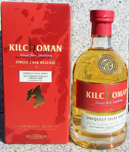 Kilchoman "Vintage 2012 Uniquely Islay 2022 Series #4/5 - Tequila Single Cask"